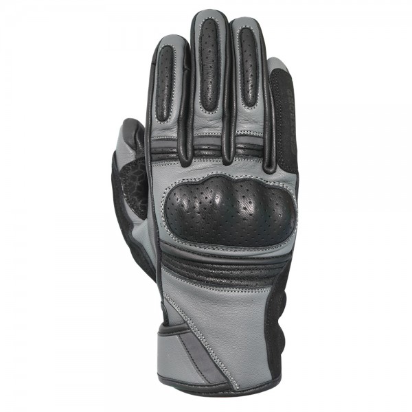 Oxford Oxford Ontario Men's Leather Gloves - Charcoal / Black